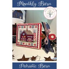 Stickvorlage Anabellas - Monthly Barn - Patriotic