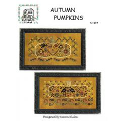 Stickvorlage Rosewood Manor Designs - Autumn Pumpkins