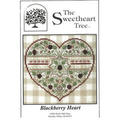Stickvorlage The Sweetheart Tree - Blackberry Heart