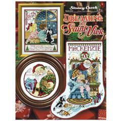 Stickvorlage Stoney Creek Collection - Dreaming Of Saint Nick