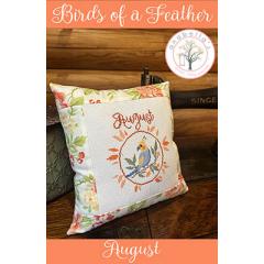 Stickvorlage Anabella's - Birds Of A Feather - August