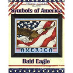 Stickvorlage Stoney Creek Collection - Symbols Of America - Bald Eagle