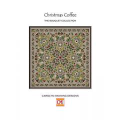 Stickvorlage CM Designs - Christmas Coffee