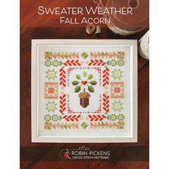 Stickvorlage Robin Pickens INC - Fall Acorn - Sweater Weather