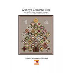 Stickvorlage CM Designs - Grannys Christmas Tree