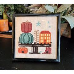 Stickvorlage Apple Harvest Designs - Pumpkin House