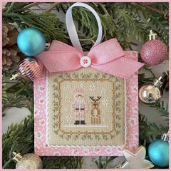 Stickvorlage Country Cottage Needleworks - Pastel Collection 9 - Santa And Rudolph