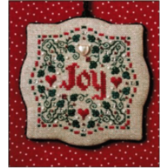 Stickvorlage The Sweetheart Tree - Joy Christmas Ornament (w/beads)