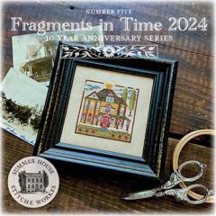 Stickvorlage Summer House Stitche Workes - Fragments In Time 2024-5