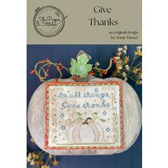 Stickvorlage The Proper Stitcher - Give Thanks