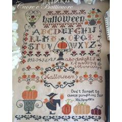 Stickvorlage Cuore E Batticuore - Halloween Sampler