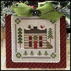 Stickvorlage Little House Needleworks - Log Cabin Christmas - Log Cabin