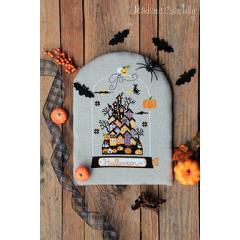 Stickvorlage Madame Chantilly - Halloween Carillon