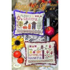 Stickvorlage Jeannette Douglas Designs - Happy Life Sets - Autumn 1