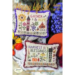 Stickvorlage Jeannette Douglas Designs - Happy Life Sets - Autumn 2