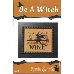 Stickvorlage Rosie & Me Creations - Be A Witch