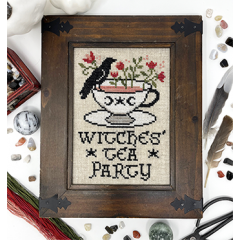 Stickvorlage Tiny Modernist Inc - Witches Tea Party