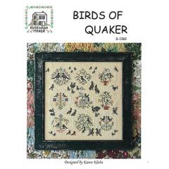 Stickvorlage Rosewood Manor Designs - Birds Of Quaker