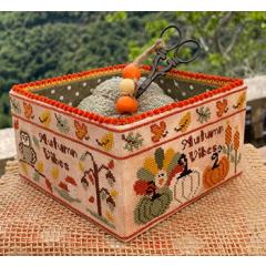 Stickvorlage Mani Di Donna - Autumn Vibes Sewing Basket