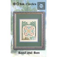 Stickvorlage Ink Circles - Sand And Sun