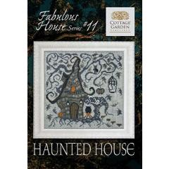 Stickvorlage Cottage Garden Samplings - Fabulous House Series 11 - Haunted House