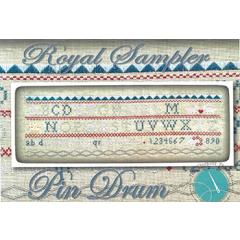 Stickvorlage Elegant Thread - Royal Sampler Pin Drum