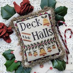 Stickvorlage Hello From Liz Mathews - Deck The Halls