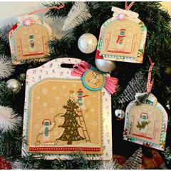 Stickvorlage Cosford Rise Stitchery - Mr Velleti Gets Ready For Christmas