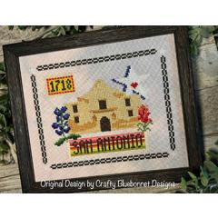 Stickvorlage Crafty Bluebonnet Designs - San Antonio