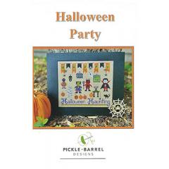 Stickvorlage Pickle Barrel Designs - Halloween Party