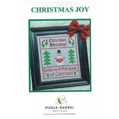 Stickvorlage Pickle Barrel Designs - Christmas Joy