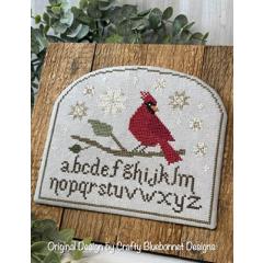 Stickvorlage Crafty Bluebonnet Designs - Cardinal Star Sampler