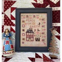 Stickvorlage Pansy Patch Quilts & Stitchery - Peace On Earth