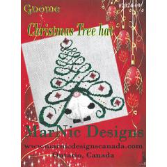 Stickvorlage MarNic Designs - Christmas Tree Hat Gnome