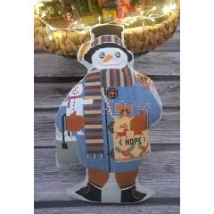 Stickvorlage Twin Peak Primitives - Twin Peak Snowman 2024