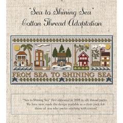 Stickvorlage Little House Needleworks - Sea To Shining Sea