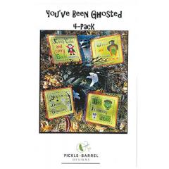 Stickvorlage Pickle Barrel Designs - Youve Been Ghosted 4-Pack