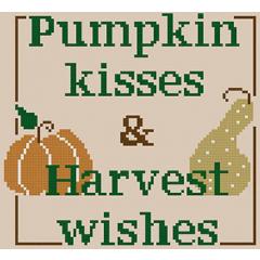 Stickvorlage Romys Creations - Pumpkin Kisses