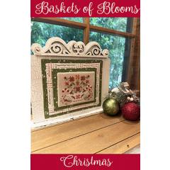 Stickvorlage Anabellas - BasketS Of Blooms Christmas