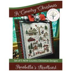 Stickvorlage Anabellas - Country Christmas Booklet (SetOf 5)