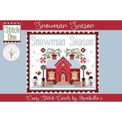 Stickvorlage Anabellas - Stitch One Snowman Season