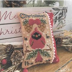 Stickvorlage Fairy Wool In The Wood - Christmas Vibes Pillow