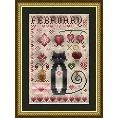 Happiness Is Heartmade - February Cat