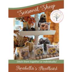 Anabellas - Seasonal Sheep - Set Of 4