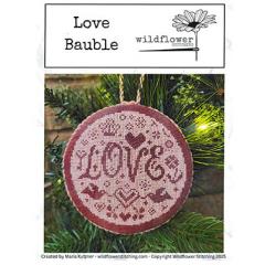 Wildflower Stitching - Love Bauble