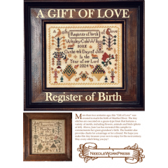 Needle WorkPress - Gift Of Love (Birth Register &More)