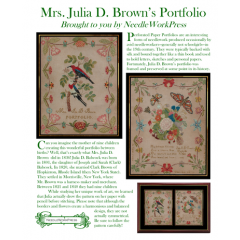 Needle WorkPress - Mrs. Julia D. Browns Portfolio