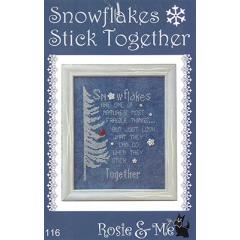 Rosie & Me Creations - Snowflakes Stick Together