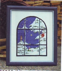 Stickpackung Oehlenschläger - Winterfenster 30x35 cm