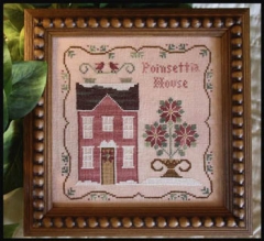Stickvorlage Little House Needleworks - Poinsettia House